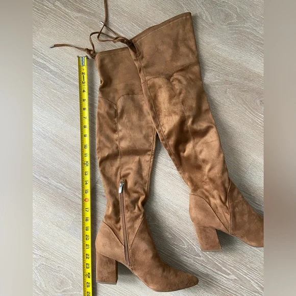 Marc Fisher Reda Block Heel Boots - Picture 4 of 12